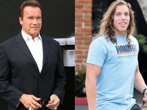 picture of arnold schwarzenegger son by maid